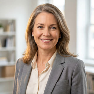 Portret Sarah Coleman, pełniącej funkcję Dyrektor Finansowy w Filar Inwestryn